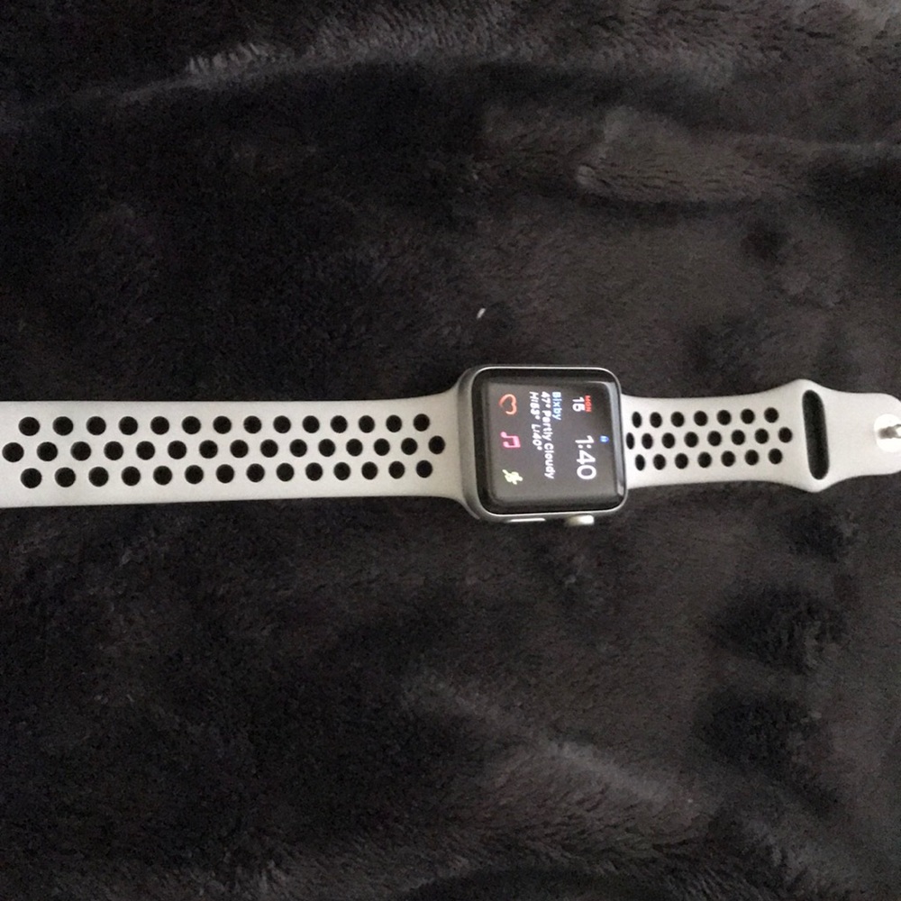 Apple Watch series 3. Only used about 5 times